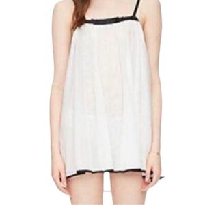NWOT KATE SPADE Dream A LITTLE DREAM Sheer Mesh Babydoll Sleepwear Size Small